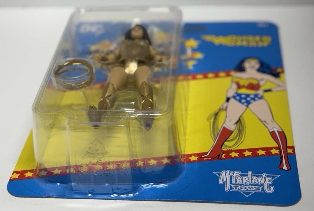 DC Super Powers Figures – 4.5&Prime; Scale Wonder Woman Gold CHASE