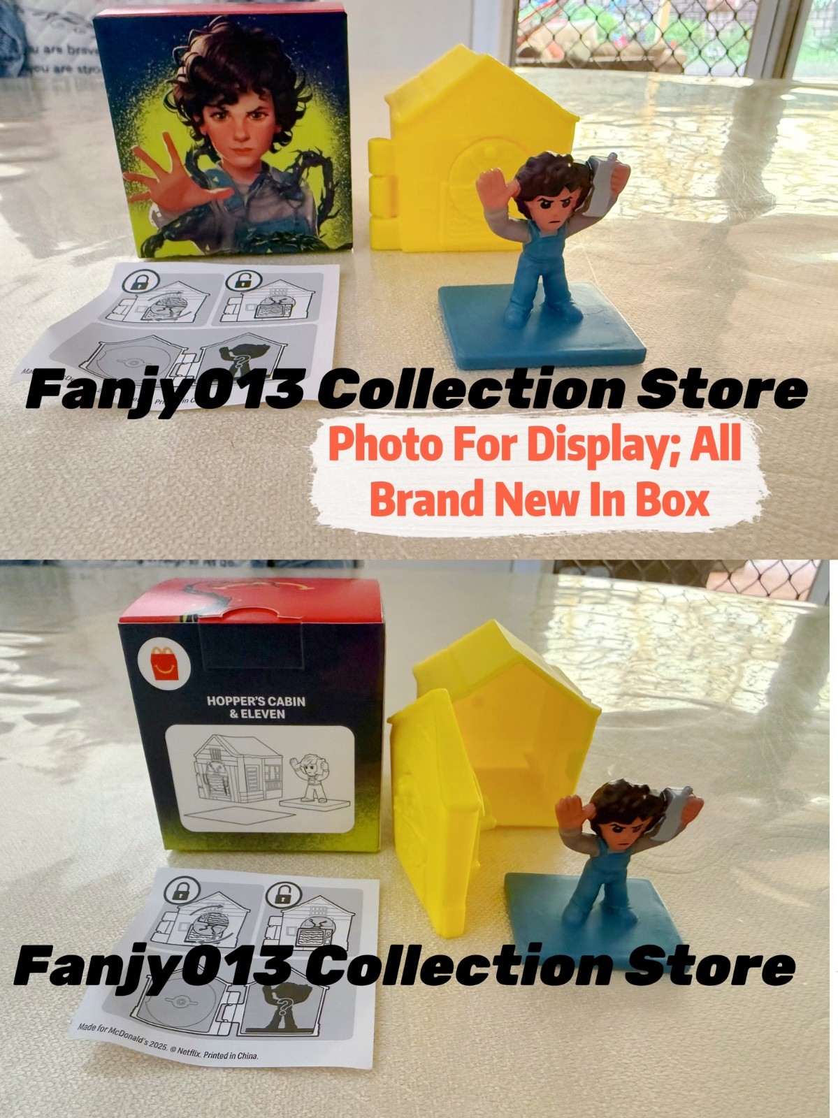 McDonalds Happy Meal Toys 2026 AUS Netflix Stranger Things: Tales From ‘85 -Pick