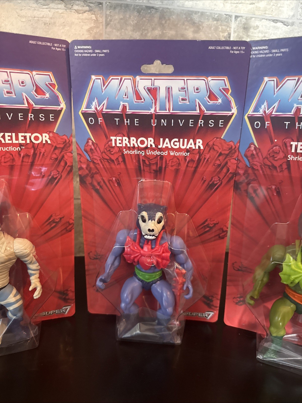 THREE TERRORS POSSESSED SKELETOR MASTERS OF THE UNIVERSE MOTU SUPER7 SDCC