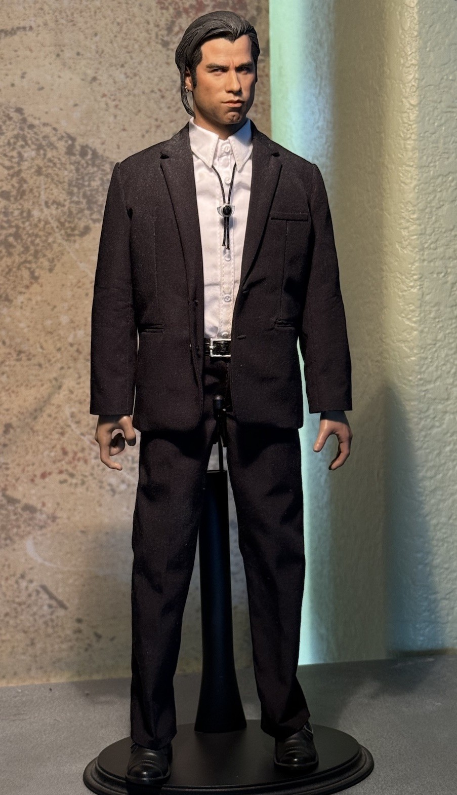 Custom Mina Yu Sinag Iris John Travolta Pulp Fiction Vincent 1/6 Figure