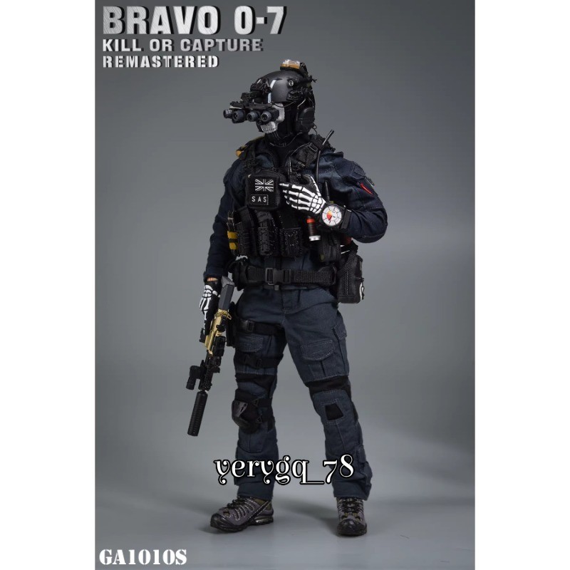 Easy & Simple ES-GA1010S BRAVO 0-7 Ghost 1/6 Action Figure In Stock