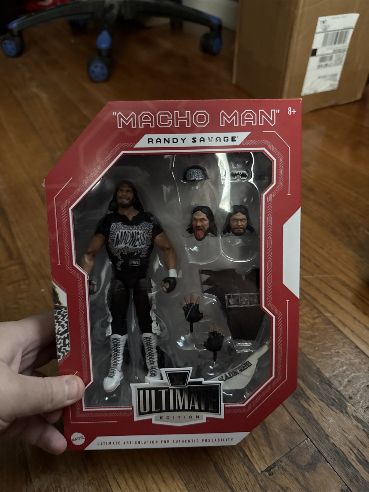 WWE ULTIMATE EDITION MACHO MAN RANDY SAVAGE WCW LEGENDS NWO MATTEL 2022
