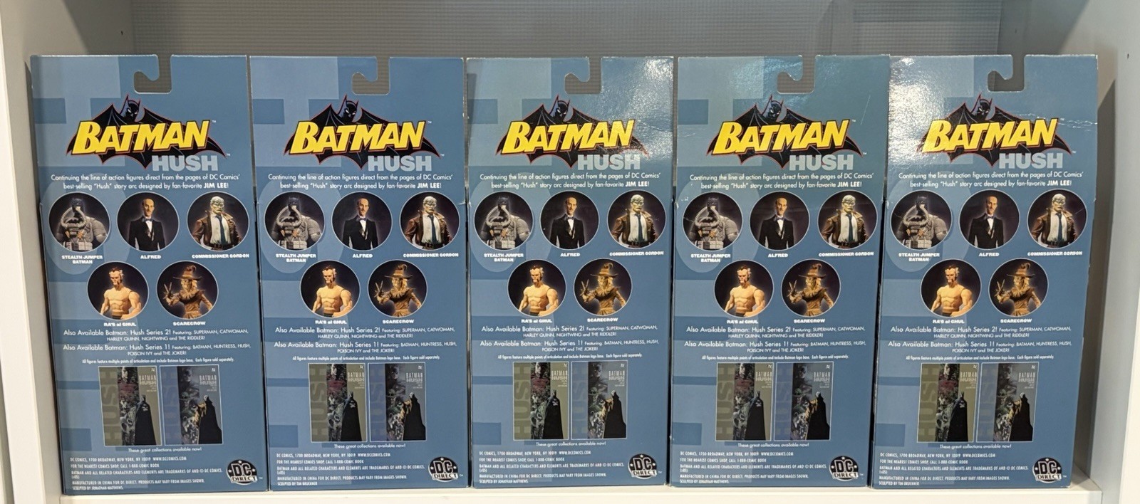 DC Direct Batman Hush Action Figure Wave 1 2 & 3 & Jason Todd Toyfare Excl. NIB