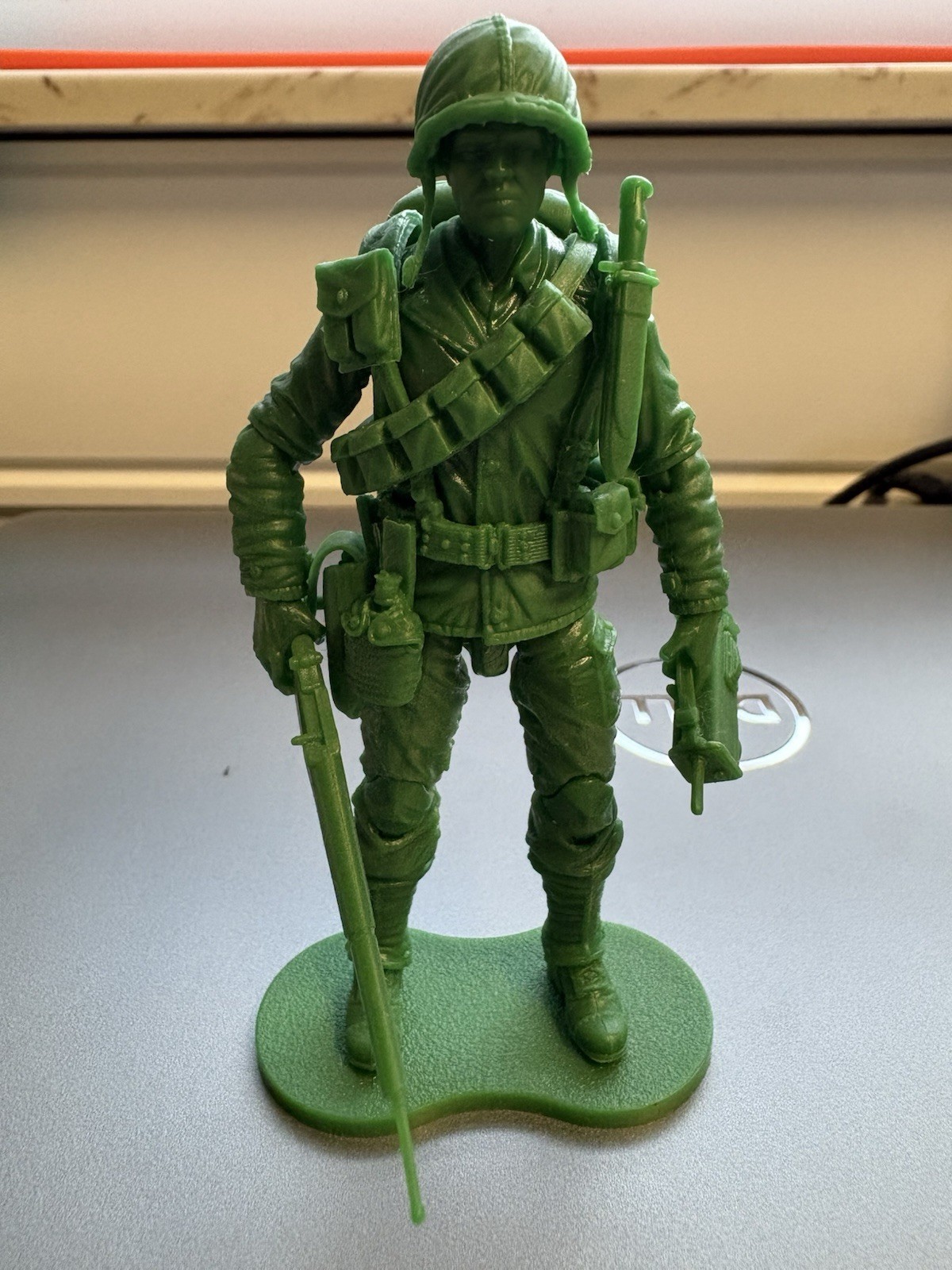 Marauder MTF “Green Army Man” GIJOE style 4” Fully-Kitted Out WWII Kickstarter
