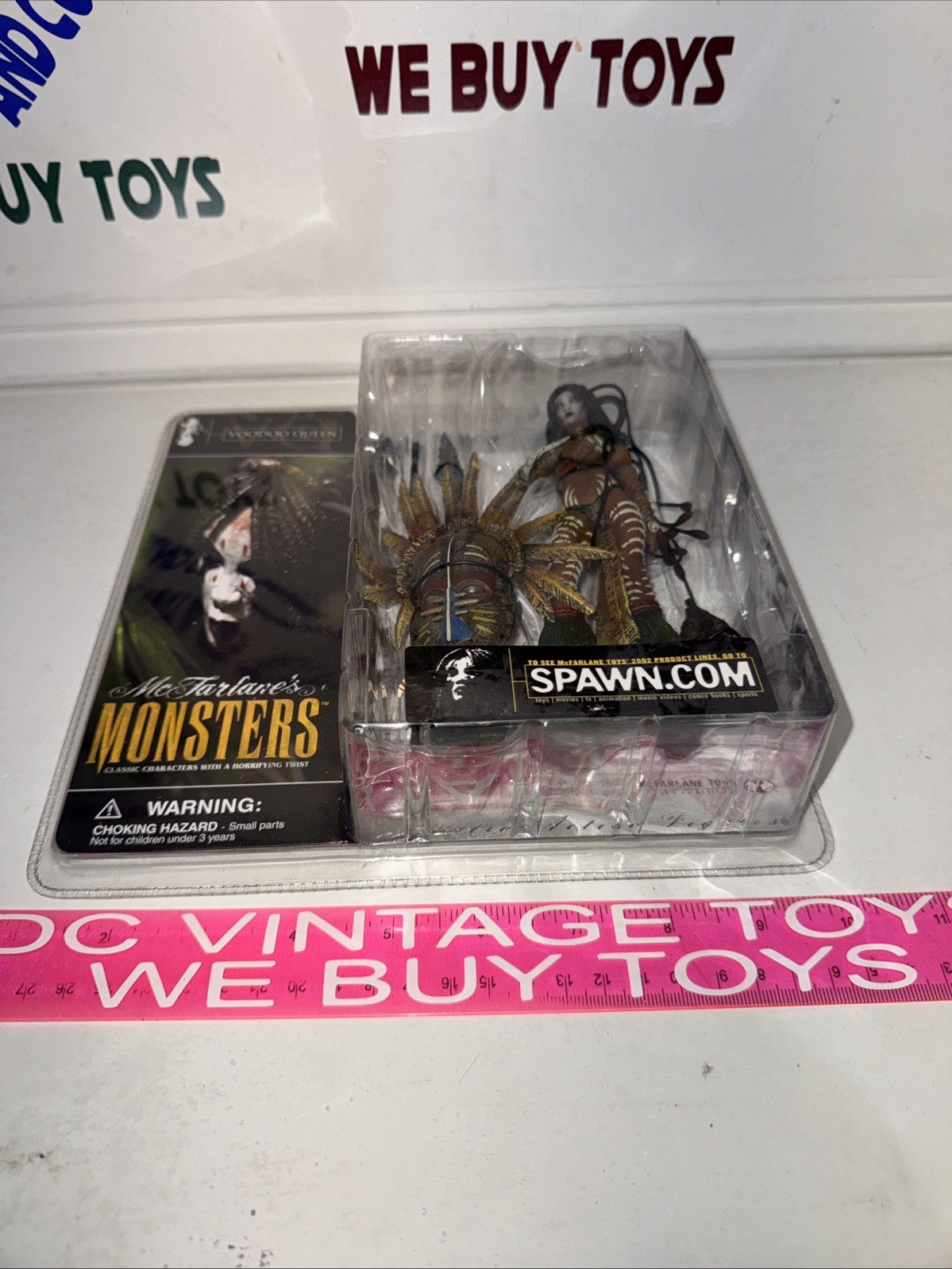 action figure – McFarlane&rsquo;s Monsters – Voodoo Queen – 2002 None Splatter 🔥