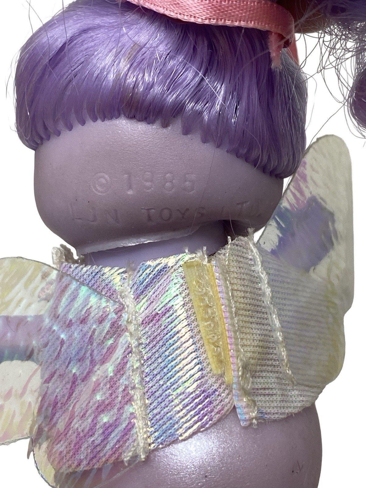 VTG Blinkins Lot Courageous Twinkle Bug Doll Purple Carrie Caterpillar Car