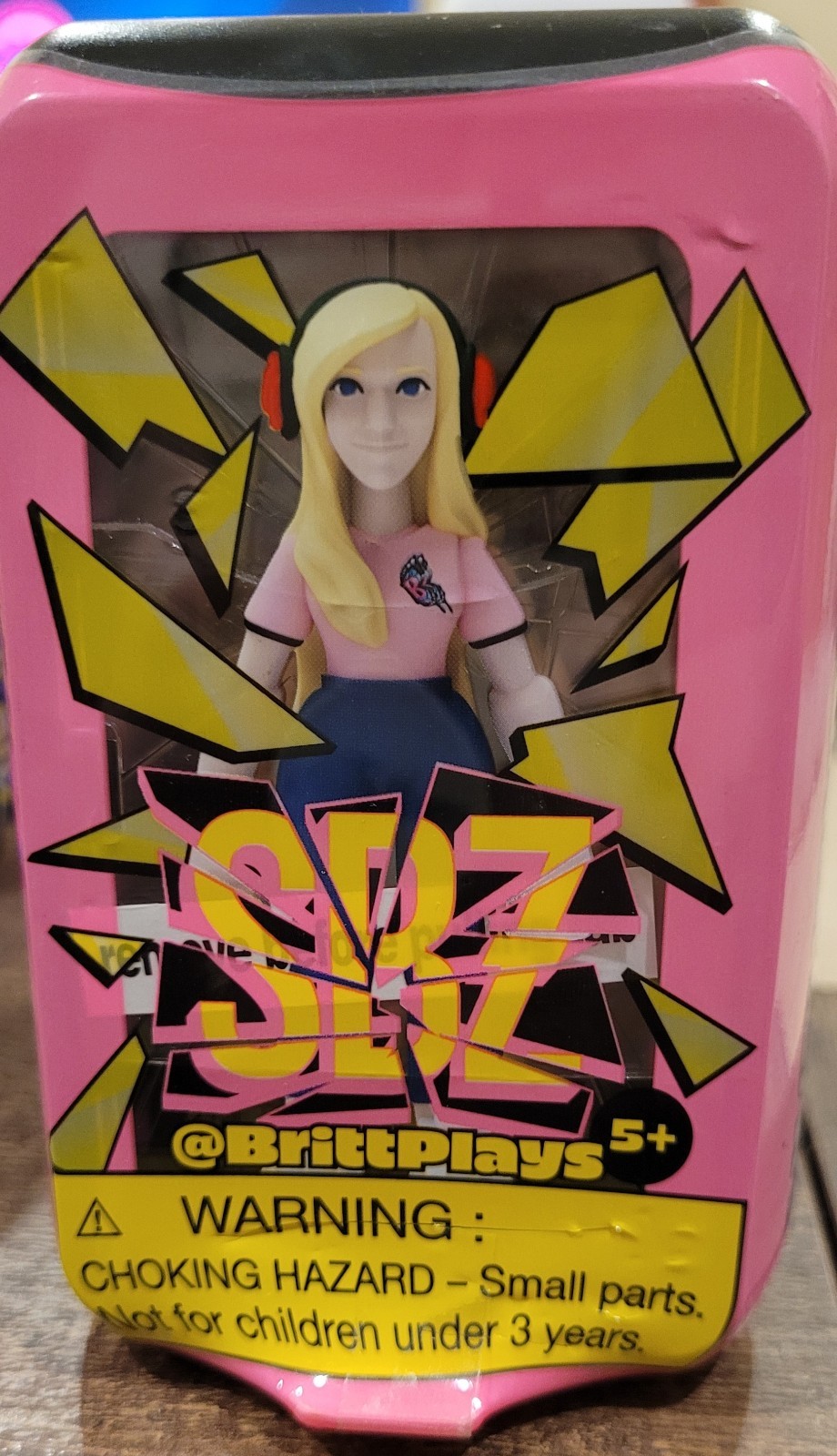 SBZ Screen Breakz BrittPlays Collectible Figurine – NEW Sealed