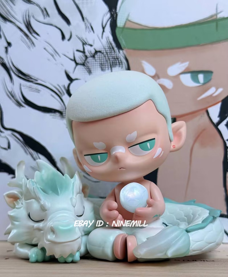 Meow studio KUBO SPACE Wolong·Yin Limited Edition Model Statue Tidal Current