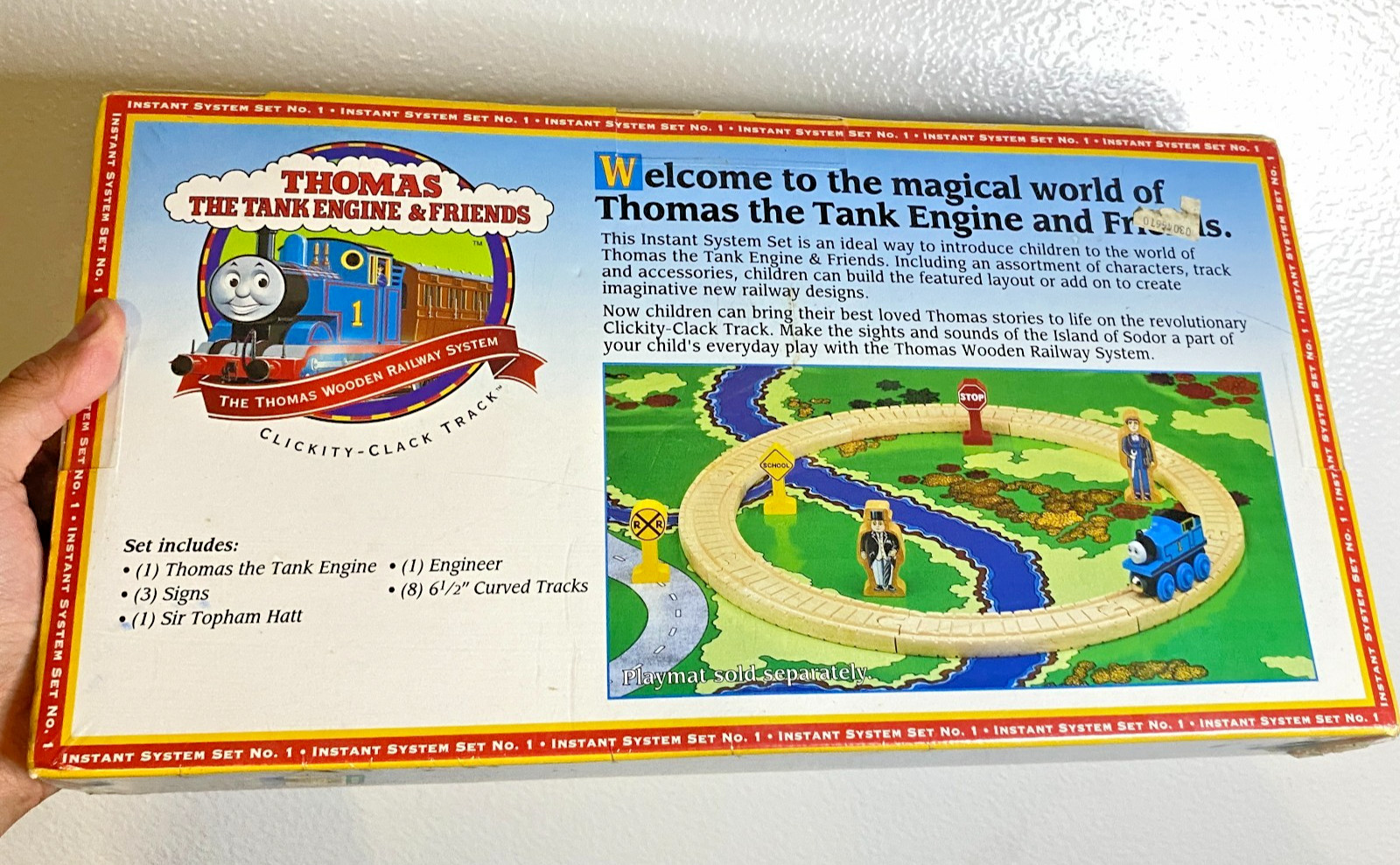 Britt Allcroft Thomas Tank Engine & Friends Wooden Instant System Set No 1