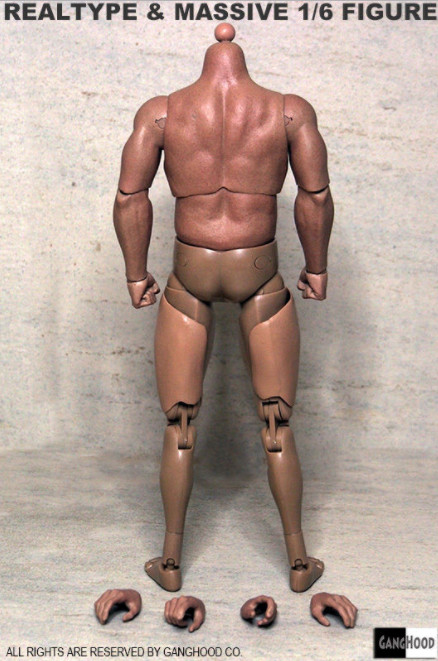 GangHood 1/6 Scale Muscular Body 1.0 Version for Logan Wolverine Arnold Bane