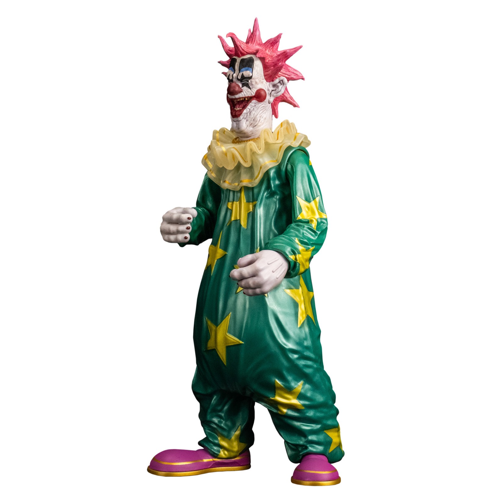 SCREAM GREATS – KILLER KLOWNS FROM OUTER SPACE – Rudy, Jumbo, and Spikey Figures