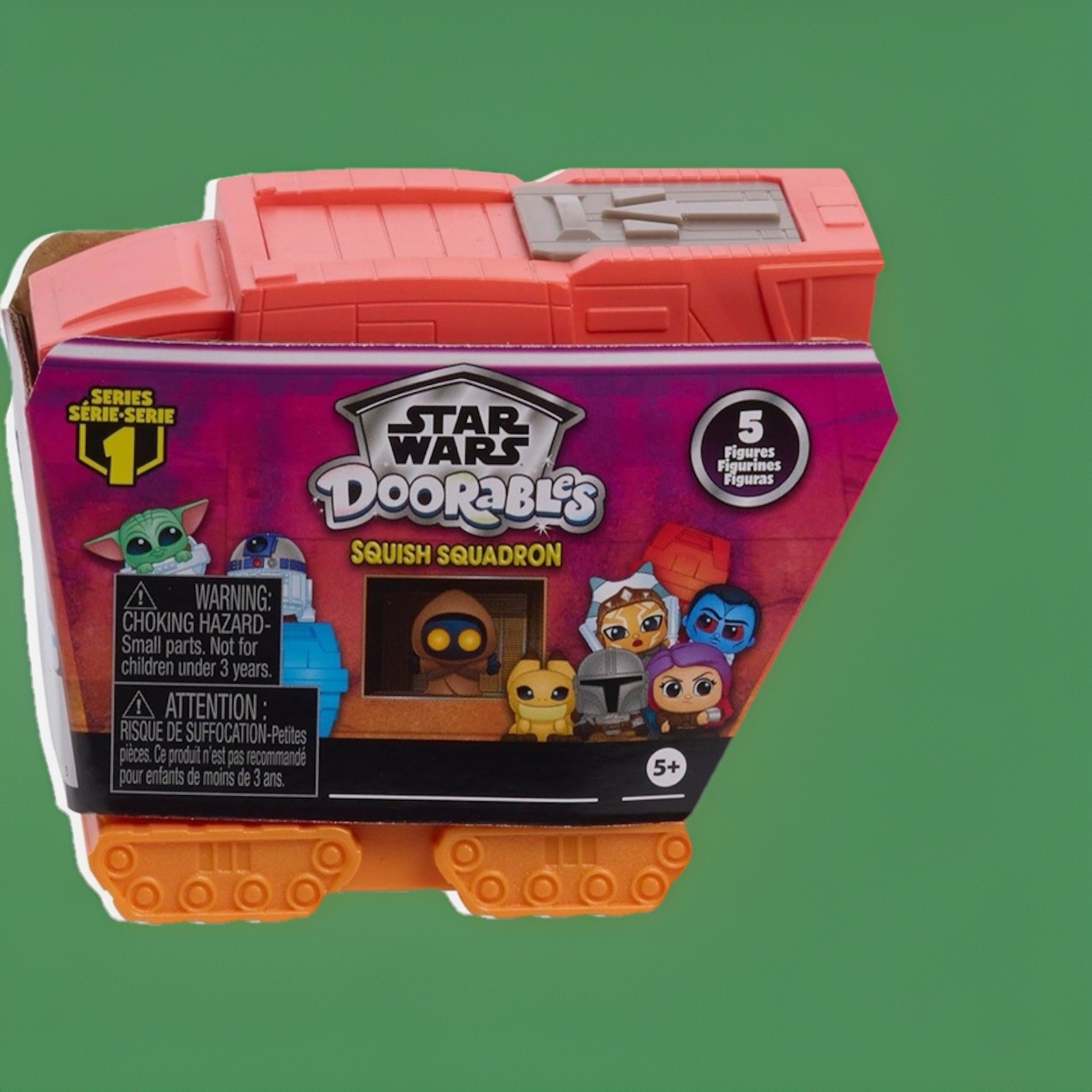 Doorables Star Wars Squish Squadron Series 1, 5 Mystery Characters Blind Box
