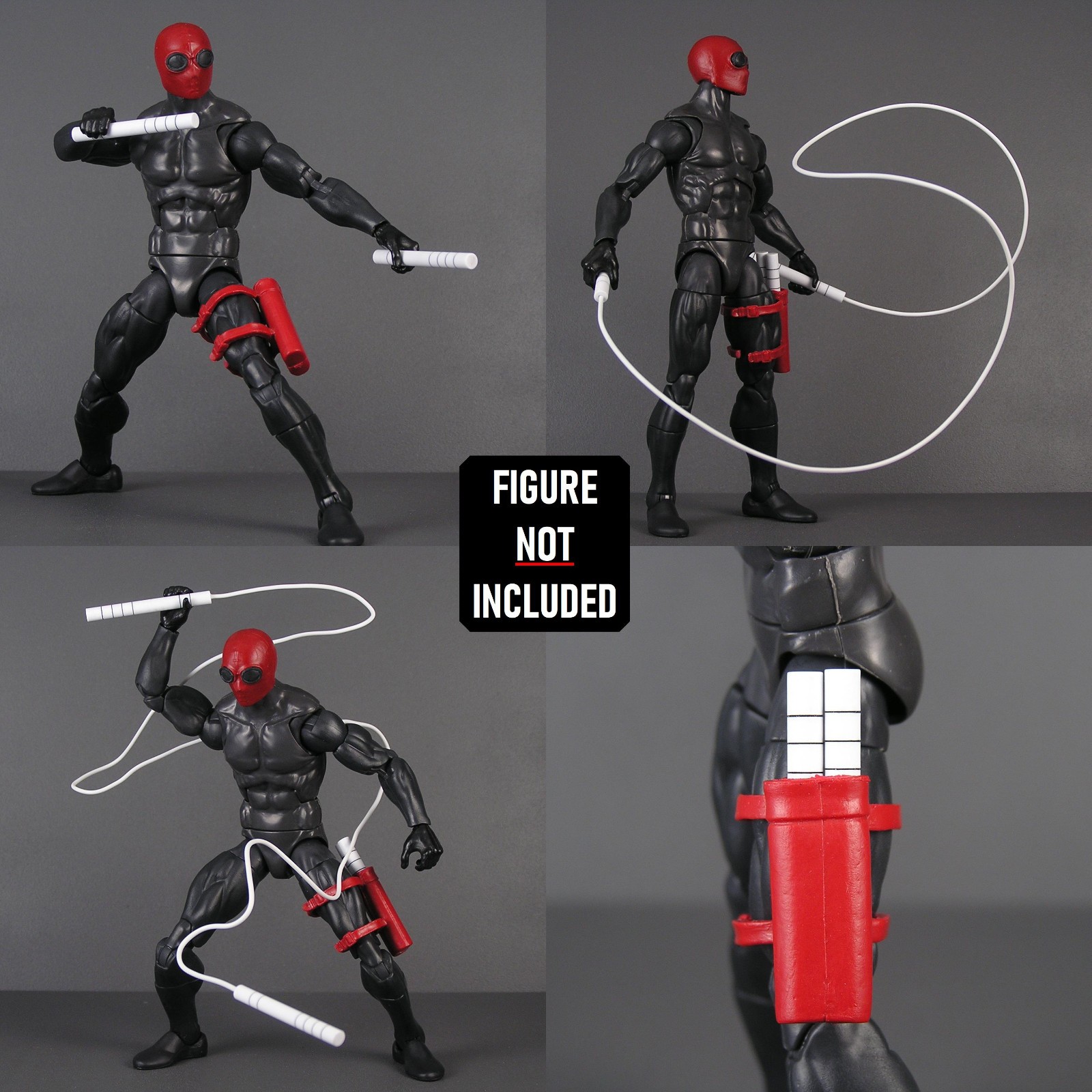 1/12 scale Marvel Legends Daredevil Billy Clubs Comic Book Version WHITE