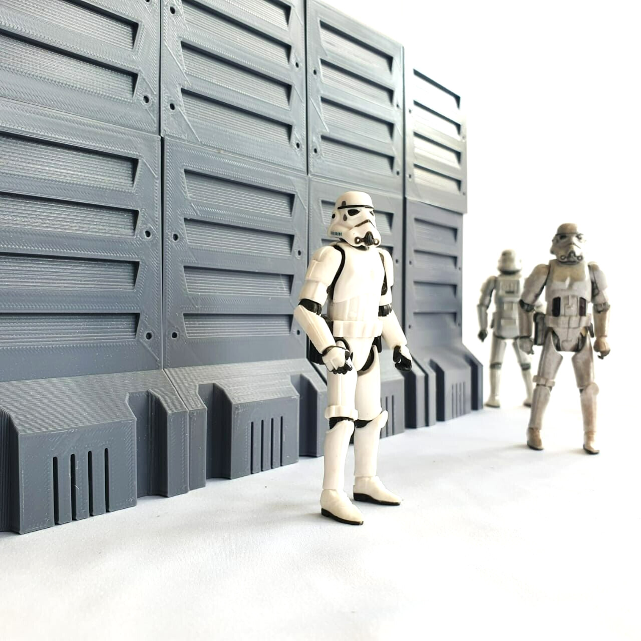 4xMimban Trench Panels/ Walls for 6 IN FIGURE DIORAMA