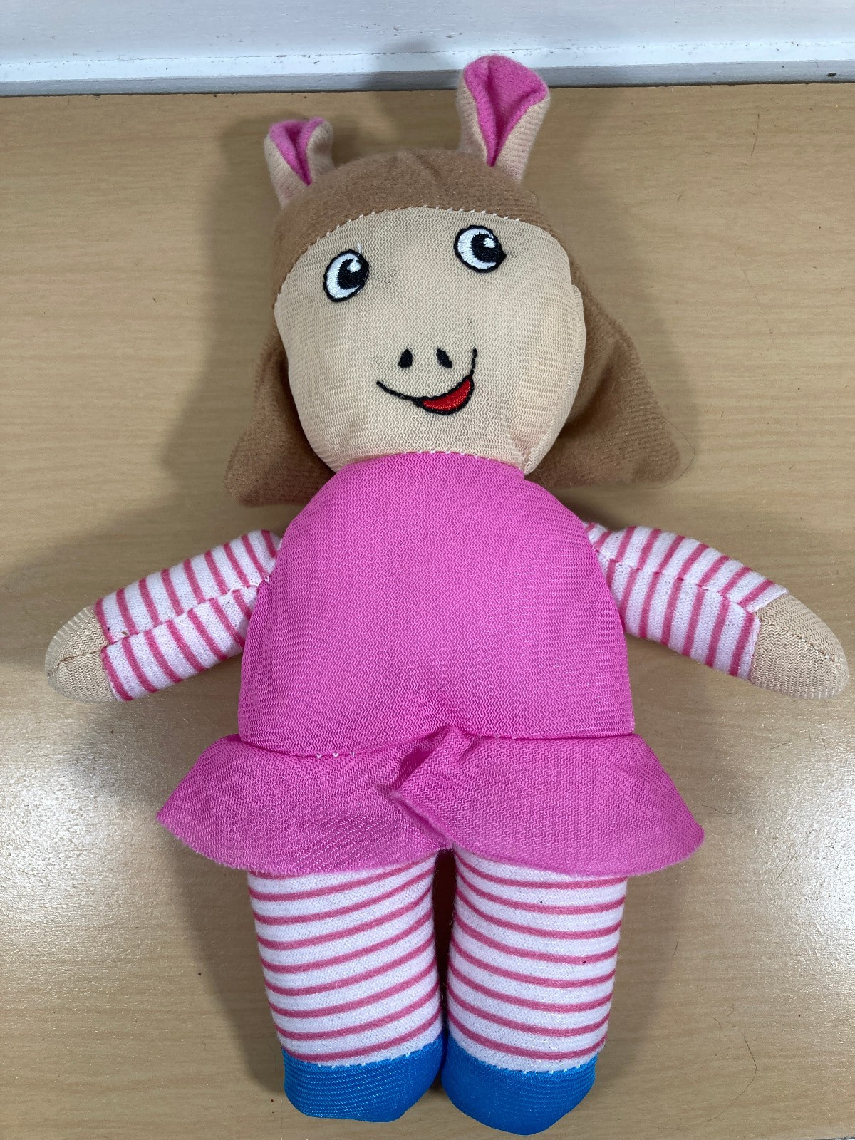 PBS Kids Marc Brown Arthur sister DW Plush 9” Stuffed Toy Plushie
