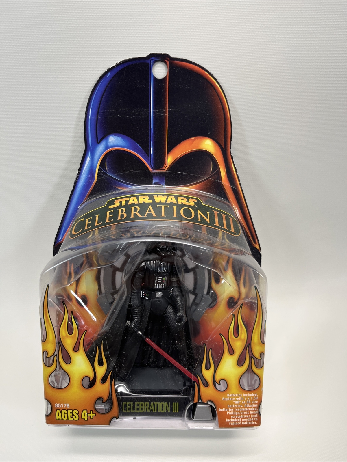 Star Wars CELEBRATION 3 DARTH VADER Talking Figure 2005 SEALED