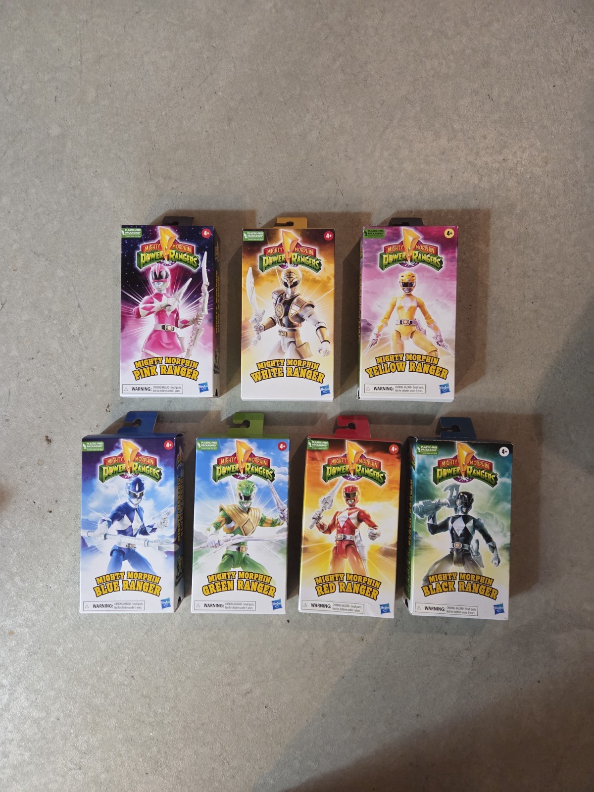 ENTIRE MMPR HASBRO 2023 Action Figure Collection