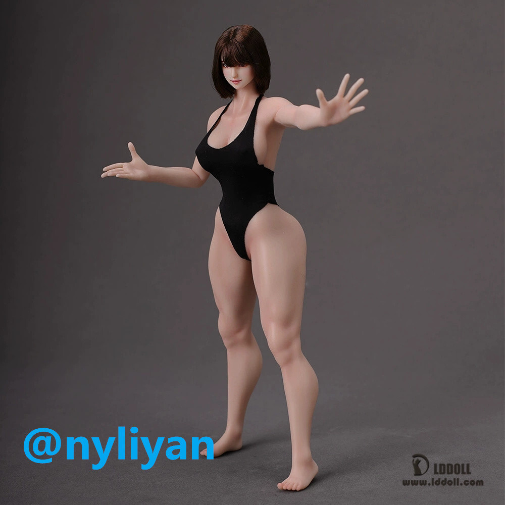 LDDOLL 29 Muscle 1/6 Finger Bone Seamless Silicone Body For 12&Prime; Female Figure