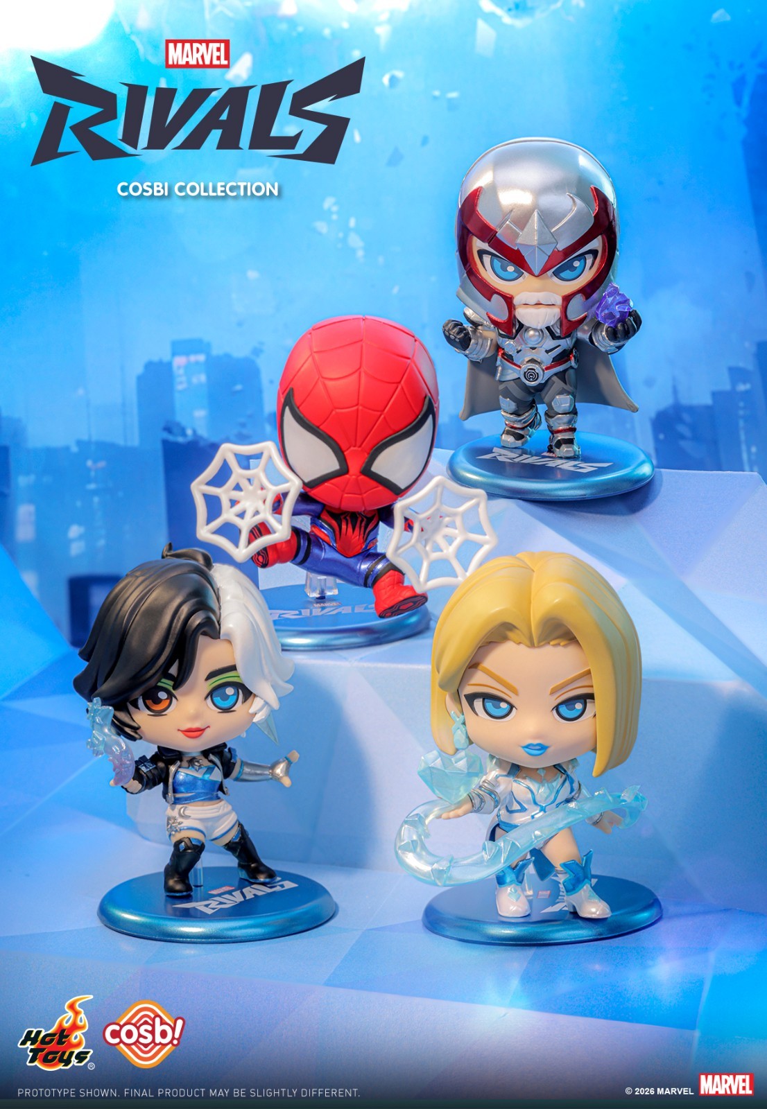HOT TOYS Marvel Rivals COSBI Series Figures Blind Box