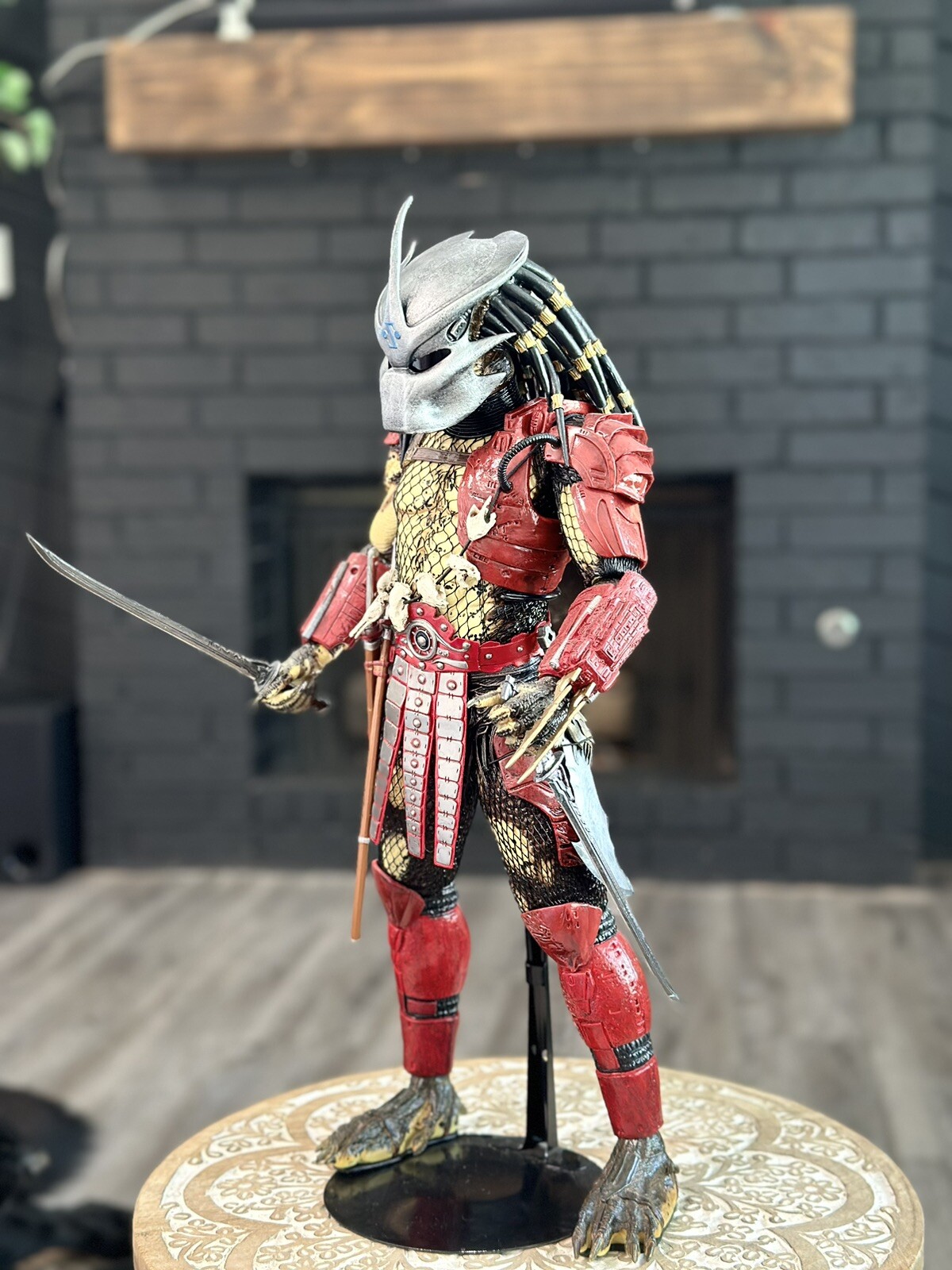Custom 1/4 Scale Enforcer Mask For Neca Jungle Hunter Predator -MADE TO ORDER