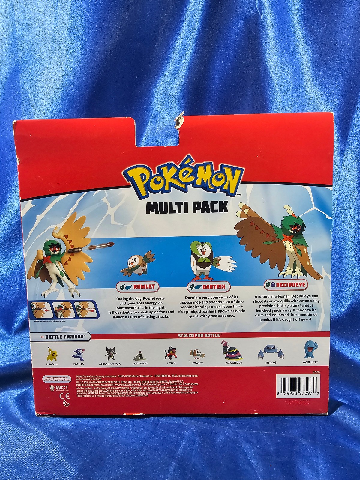 Pokemon Multi Pack Rowlet Dartrix Decidueye New -Target Exclusive