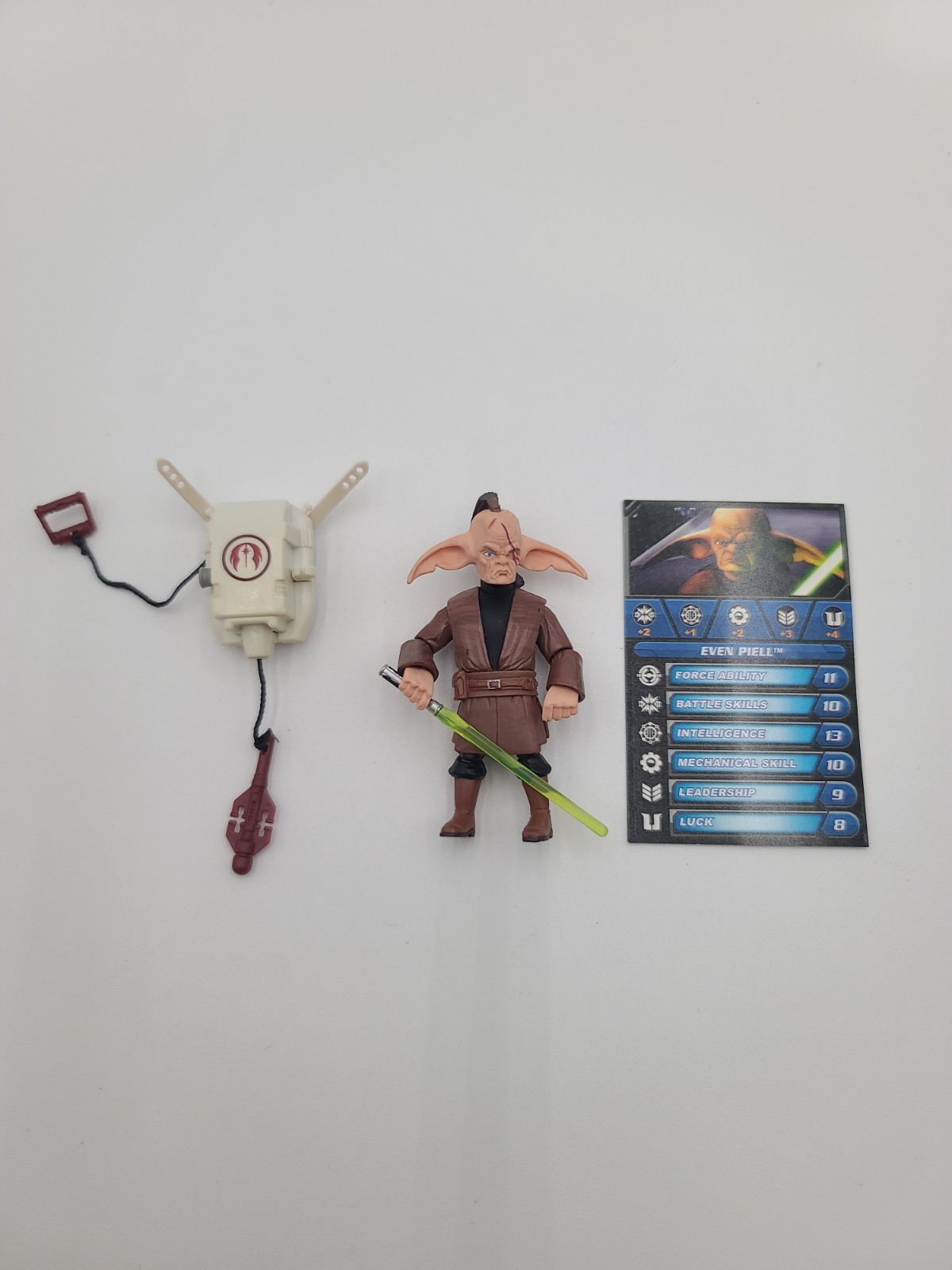 Star Wars Clone wars CW TCW 58 Even Piell 3.75 1/18 Jedi