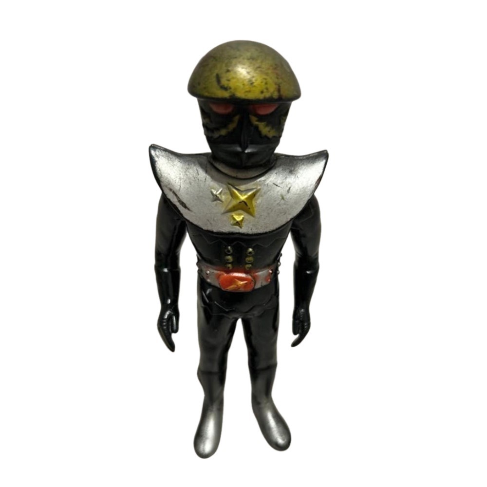 Rare VTG 70s Popy 6&Prime; Hakaider Kikaider Figure Toy SOFUBI Takatoku Bullmark JP
