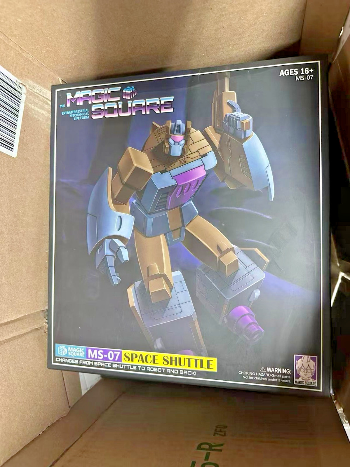 new box Magic Square Toys mp transformer MS07 SPACE SHUTTLE usa