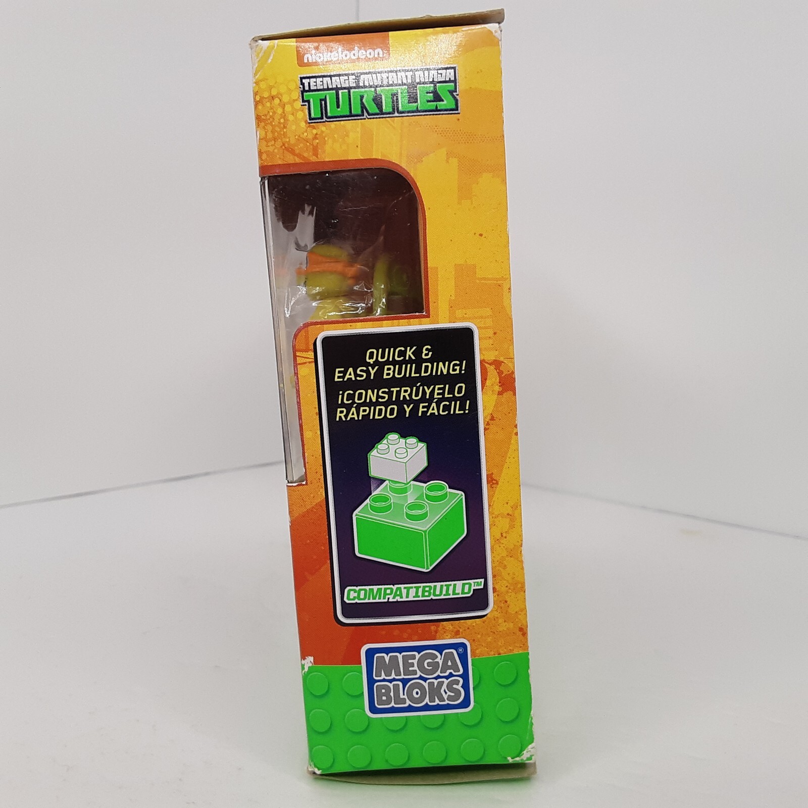 Mega Bloks TMNT Half-Shell Heroes Mikey Jet Cruiser 34 pieces New Sealed in Box