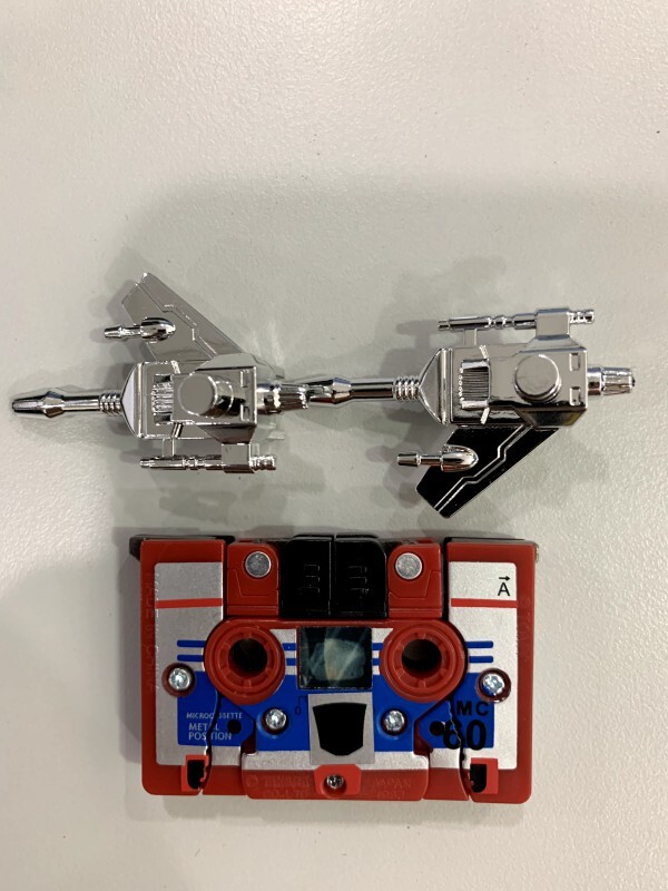 Transform G1 Reissue cassettes Buzzsaw Laserbeak Frenzy Rumble Ravage Ratbat