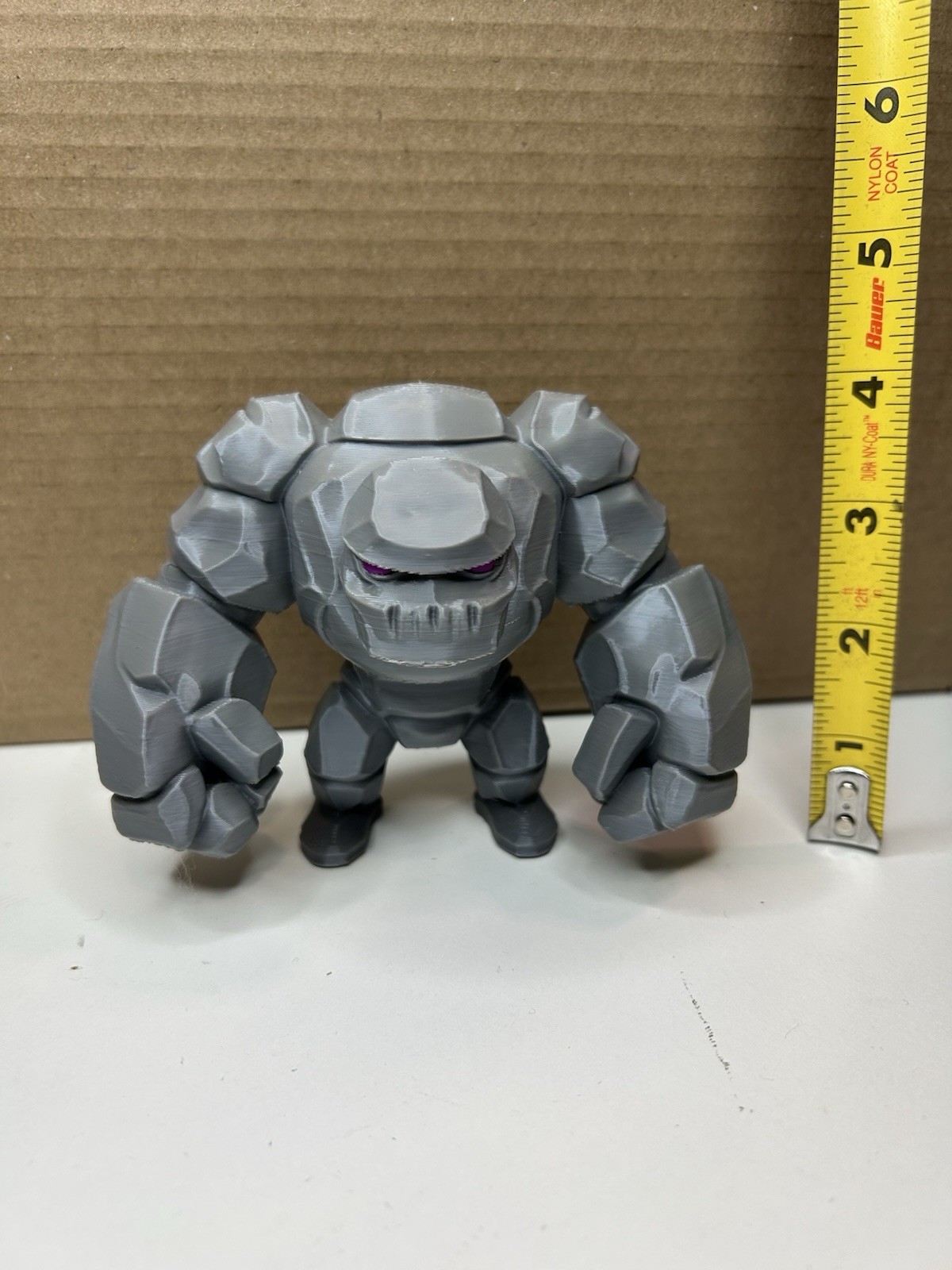 Clash Royale Golem & Elixir Golem Set 3D Printed Figurine Toys for Kids & Teens