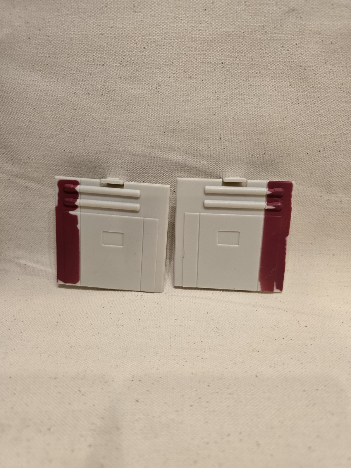 Star Wars Republic Gunship Wing Storage Doors AOTC x2 2002 SAGA 3.75 Original