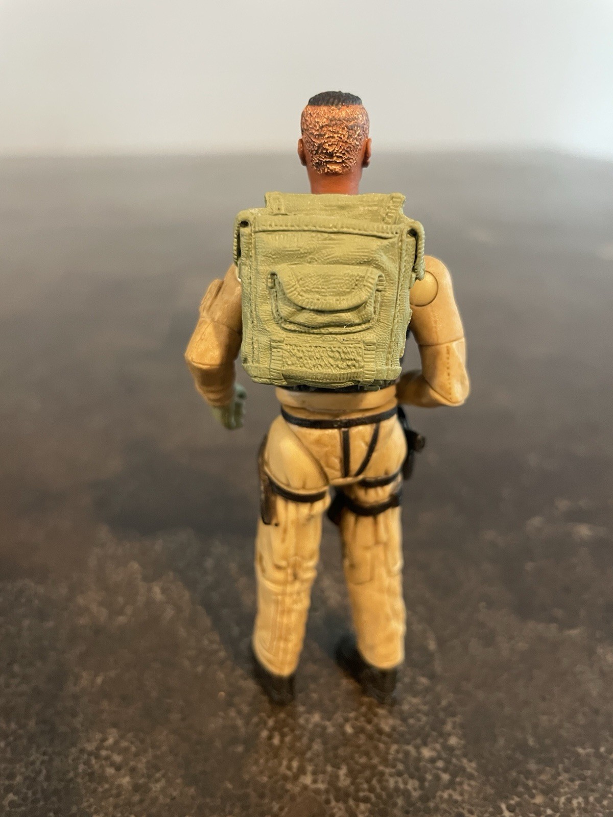 Elite Force Army Desert Ops Assault Commander Action Figure Blue Box Toys 2000