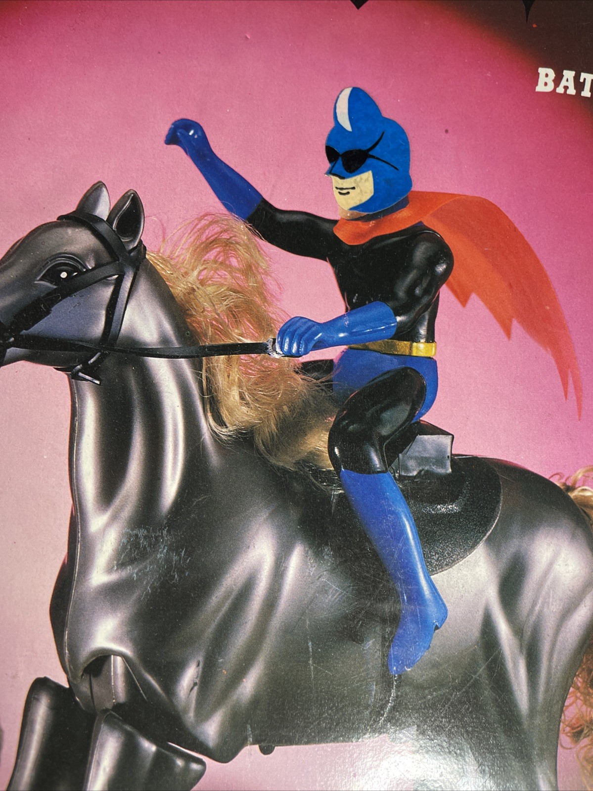 VINTAGE SILVERBAT BATMAN BOOTLEG. Action Figure RARE MIB Box Chuan Shin Toy T2-6