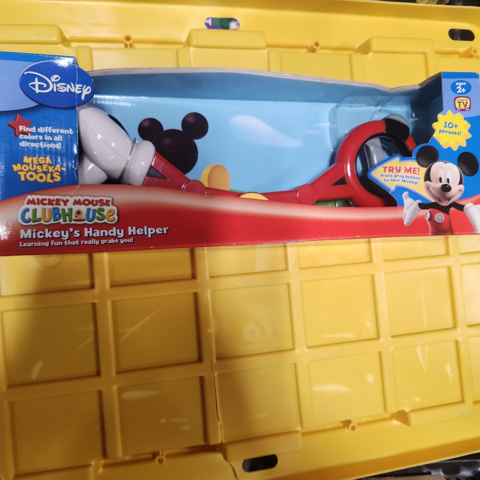 Disney Jr Mickey Mouse Clubhouse Handy Helper Grabber Tool Hand Glove Toy D7