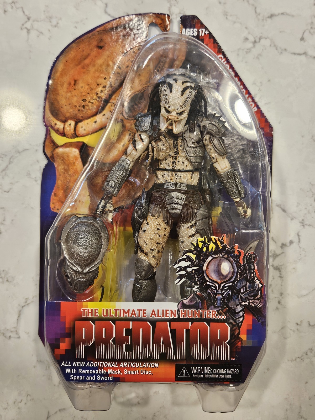 NECA Predator Series 16 Ghost Predator 7&Prime; Action Figure 100% Authentic Rare MOC
