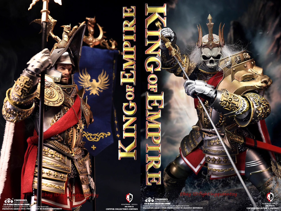 COOMODEL NS018 KING OF EMPIRE EXCLUSIVE COPPER Edition 1/6 Action Figure INSTOCK