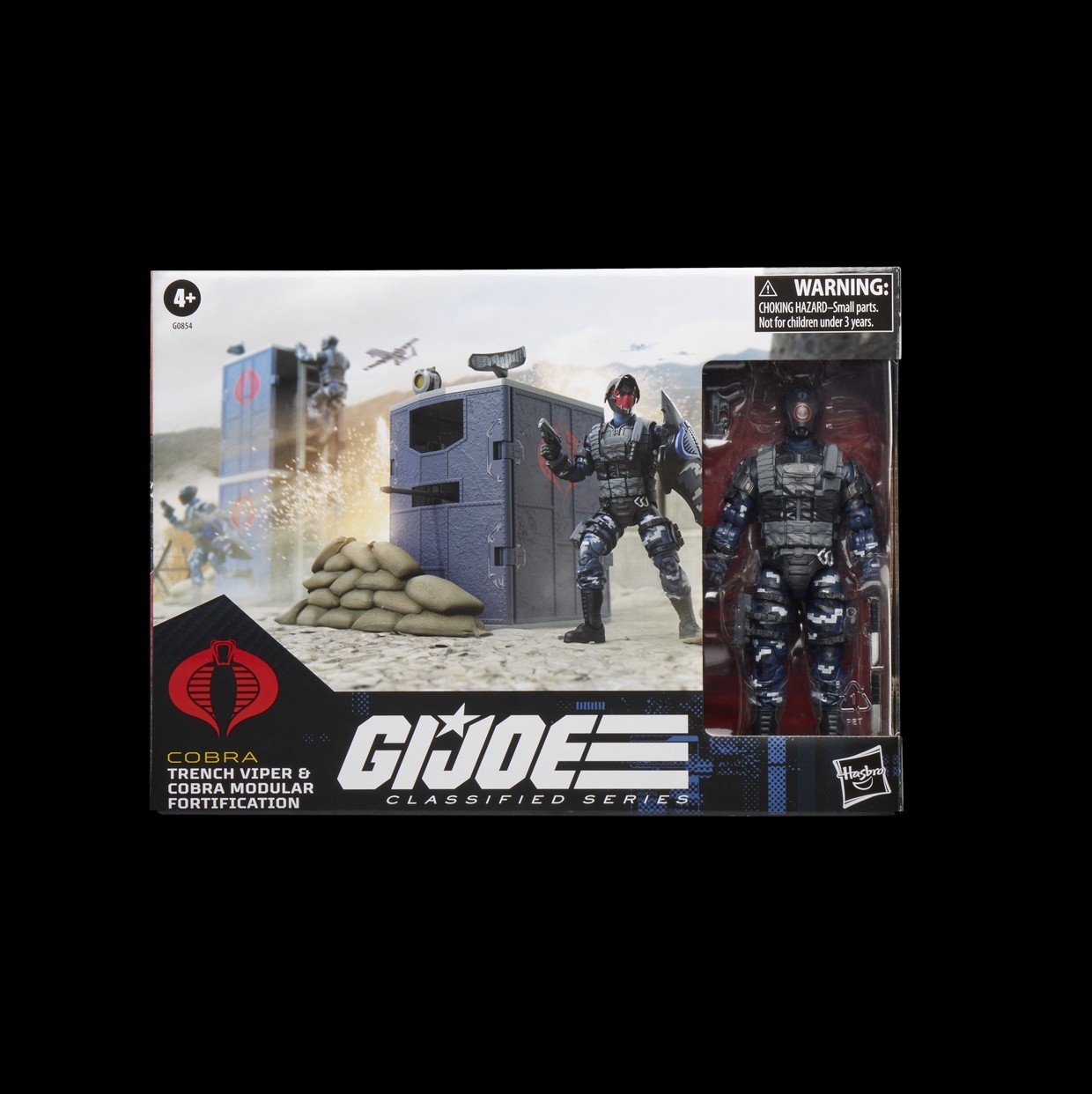 G.I. Joe 6&Prime; Classified Series Trench Viper & Cobra Modular Fortification #151