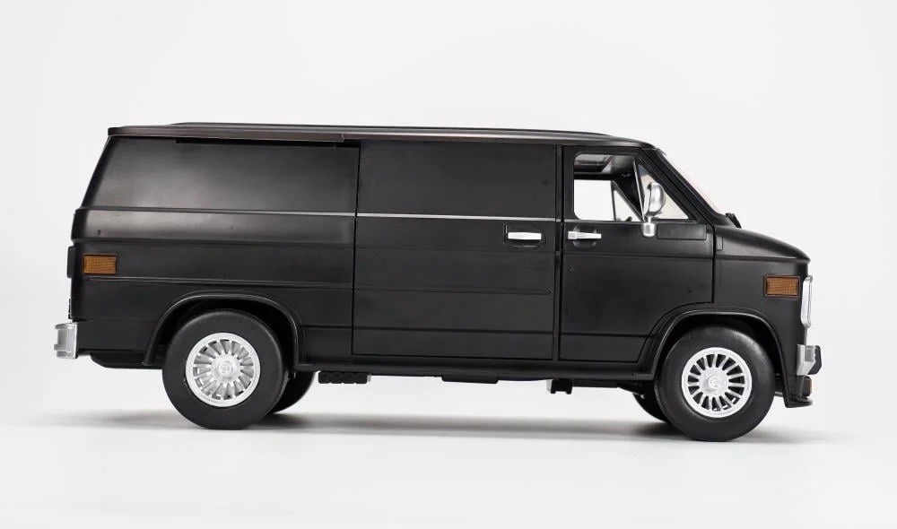 US Seller [MIB] Ramen Economical Vans REV02 Black 1/12 Scale Vehicle