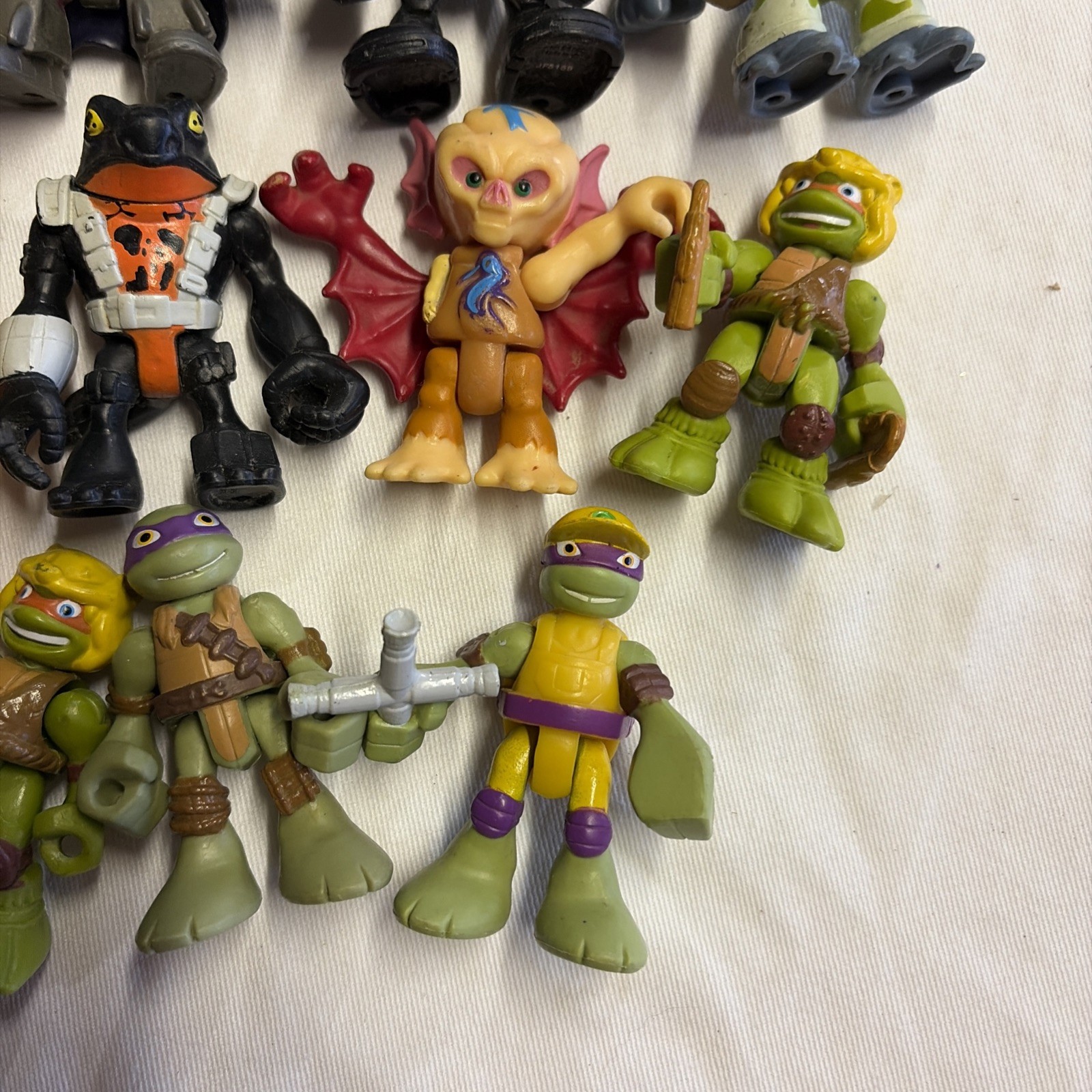 Viacom Playmates TMNT Half Shell Heroes Figures LOT Teenage Mutant Ninja