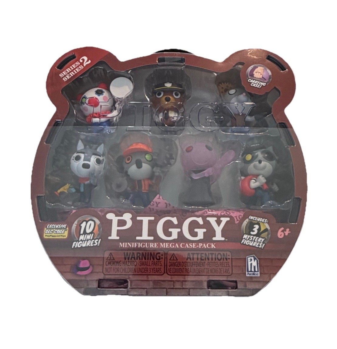 Roblox PIGGY Series 2 Mega Case Mini Figure 10-Pack Carry Case – SEALED, Mystery