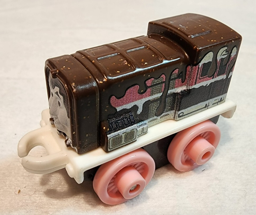 Thomas & Friends Minis – Sidney – Brown – 2014 – Thailand, Train car engine