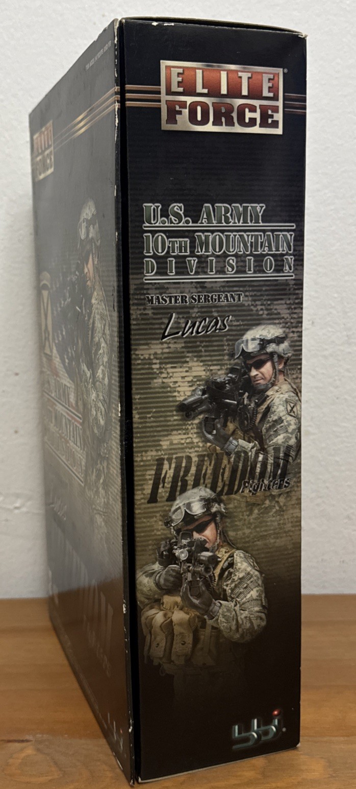 Elite Force U.S. Army 10th Mountain Division Master Sergeant Lucas