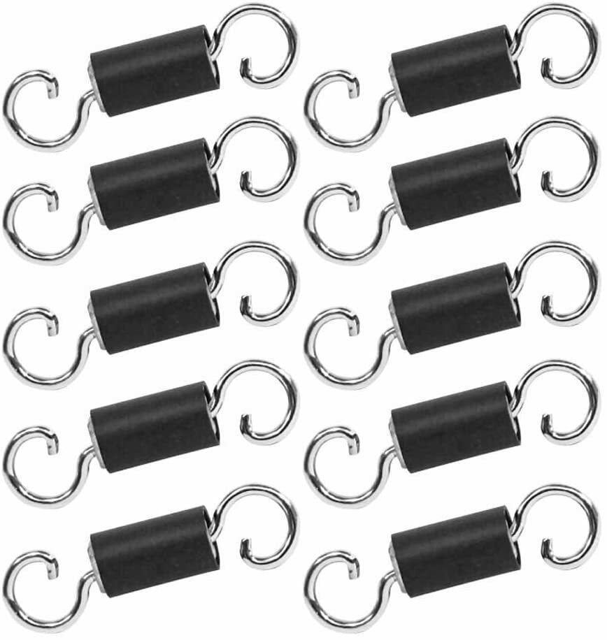 Set of 10 Ring Post Turnbuckle Hooks for Figures Toy Company Wrestling Ring