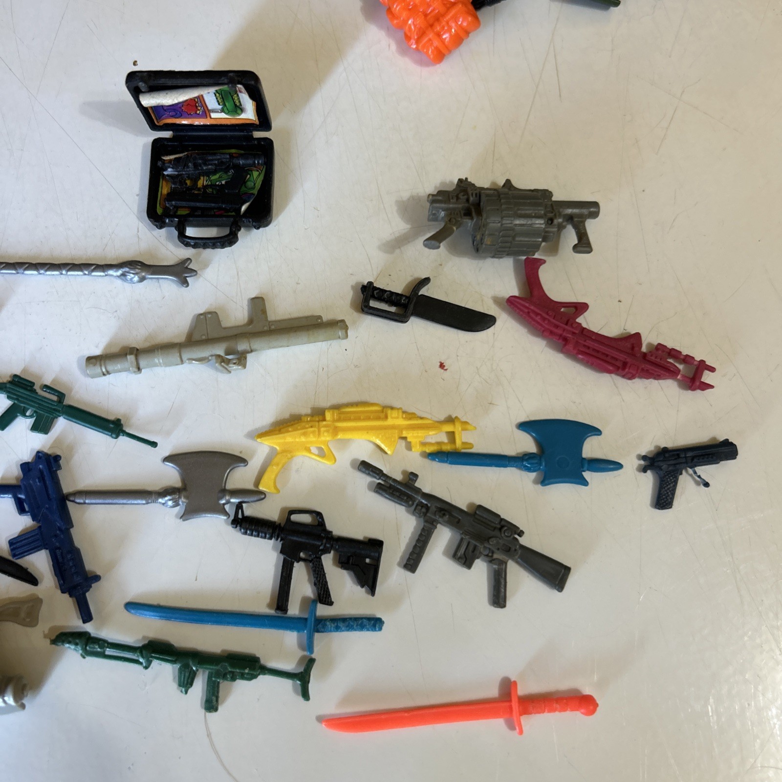 GI Joe Action Figure Accessories Launchers, Backpacks, And Weapons