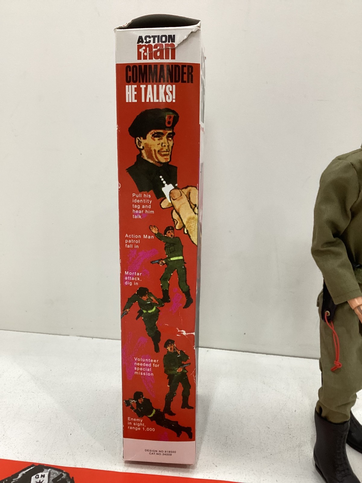 2006 HASBRO ACTION MAN COMMANDER TALKING COMPLETE 40TH ANN NOSTALGIC COLLECTION