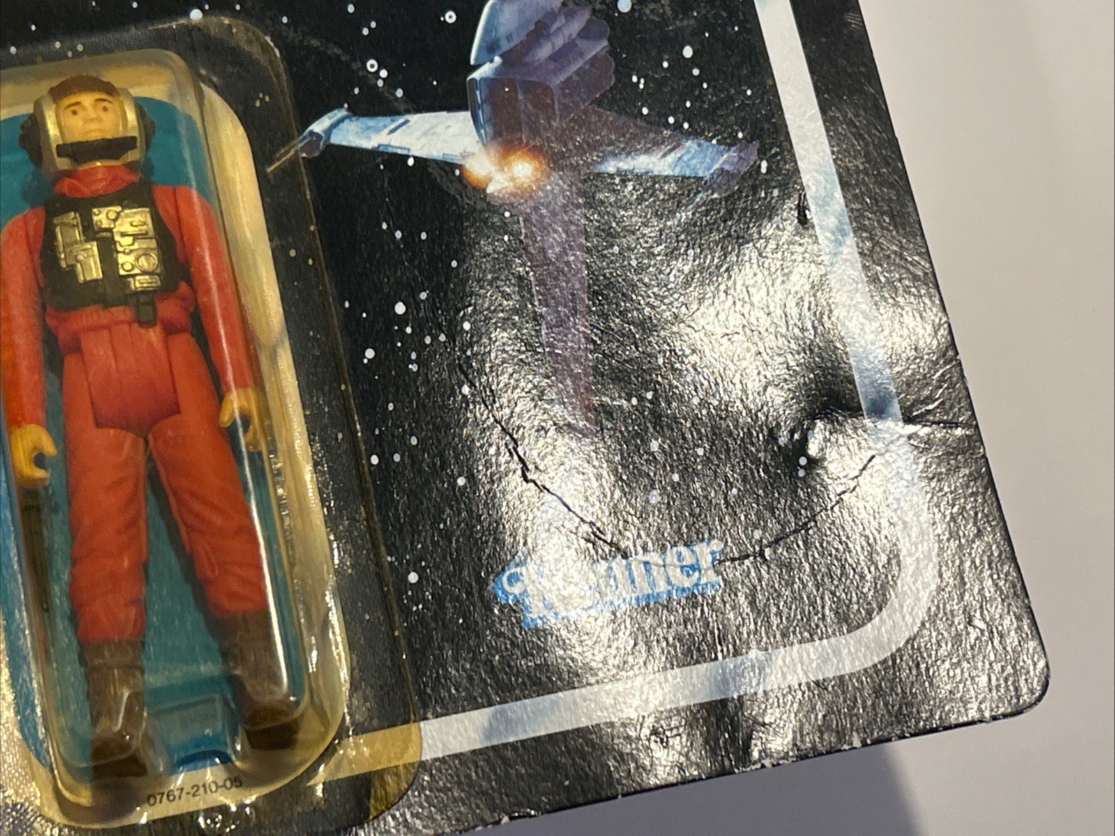 B-WING PILOT – 77 BACK – NEW & Sealed (Vintage Star Wars Figure) 1983 ROTJ