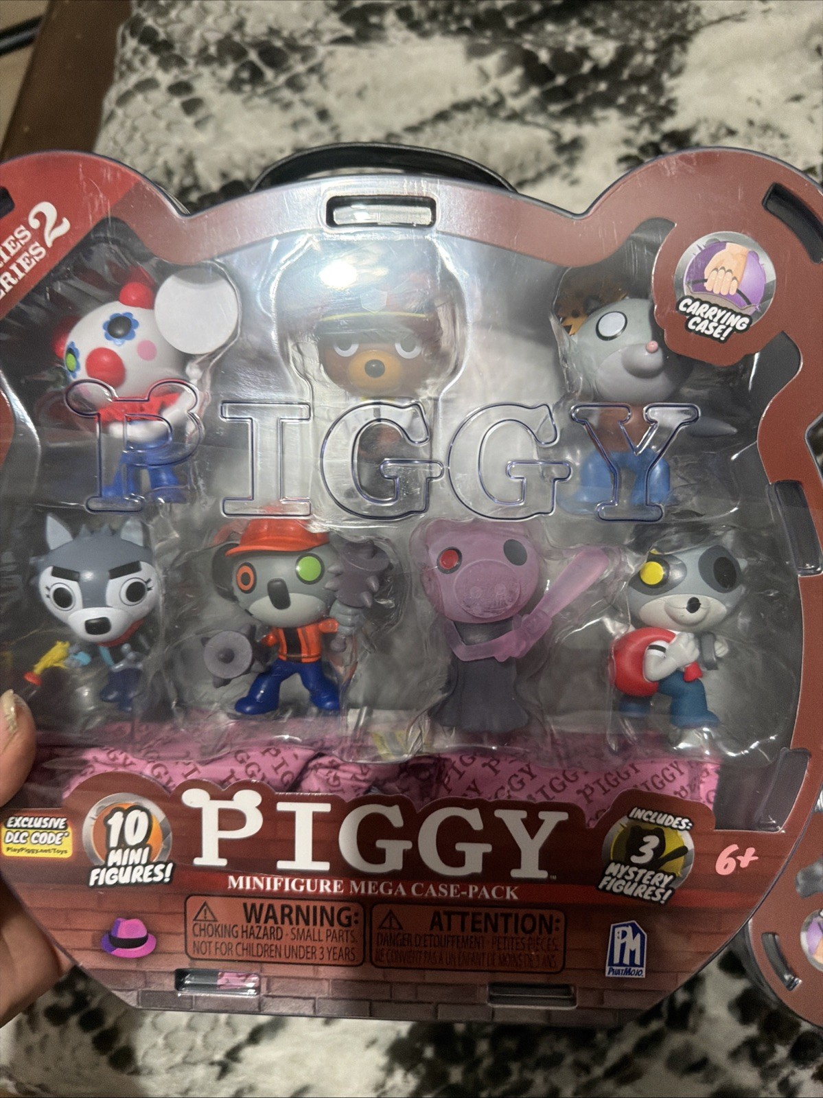 Roblox PIGGY Series 2 Mini Figure Mega Case 10-Pack Carry Case Brand New Sealed