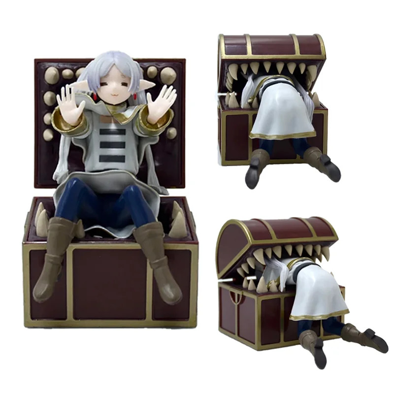Frieren: Beyond Journey&rsquo;s End Frieren Figure in a Mimic Anime Model No Box Toys
