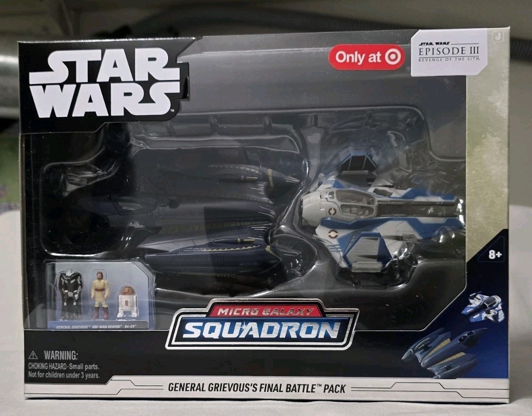 Star Wars Micro Galaxy Squadron General Grievous&rsquo;s Final Battle Pack Exclusive